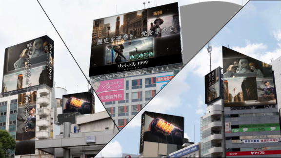 リバース:1999 アサシンクリードコラボ告知動画　ヒットビジョン広告