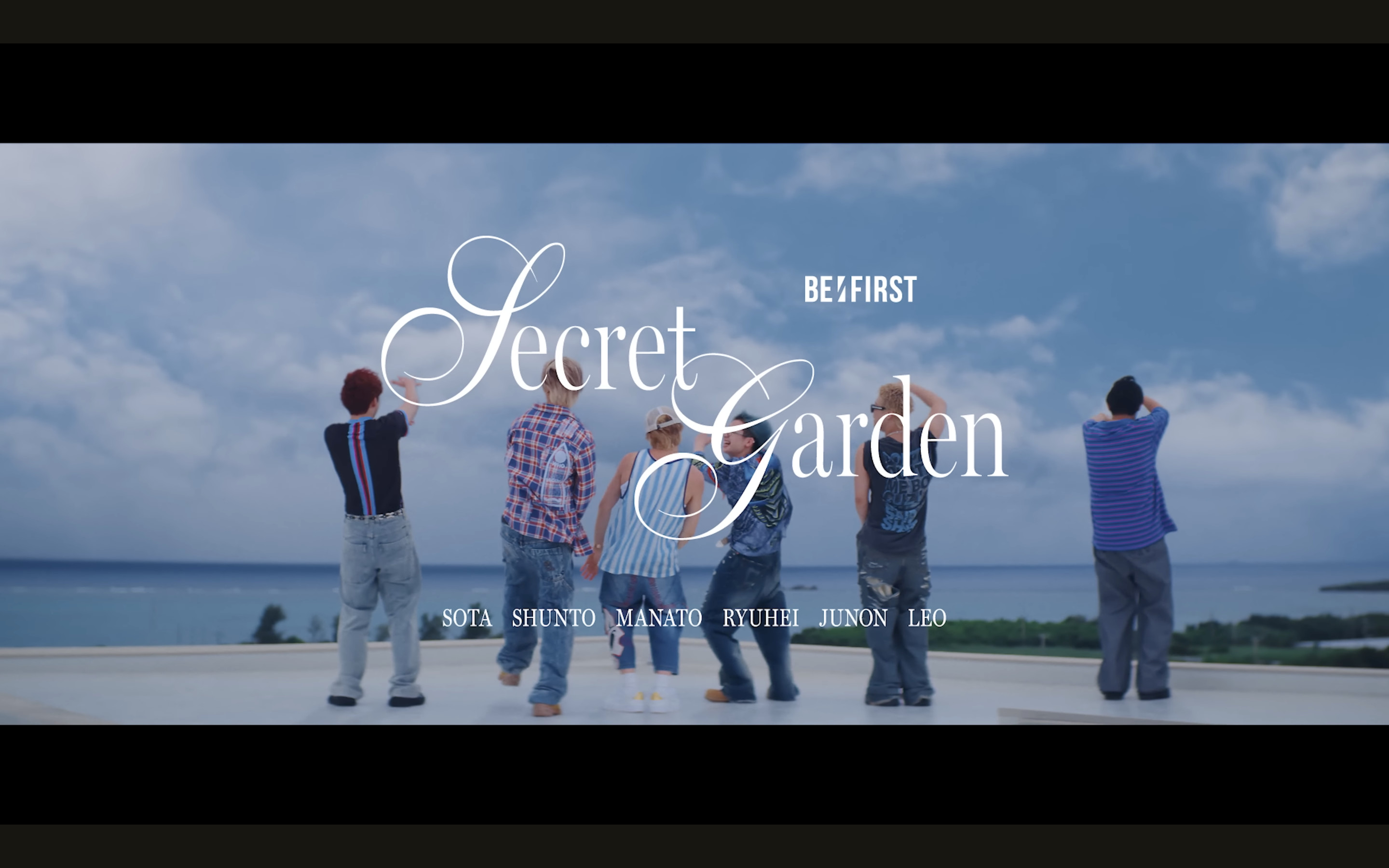 BE:FIRST「Secret Garden」MV