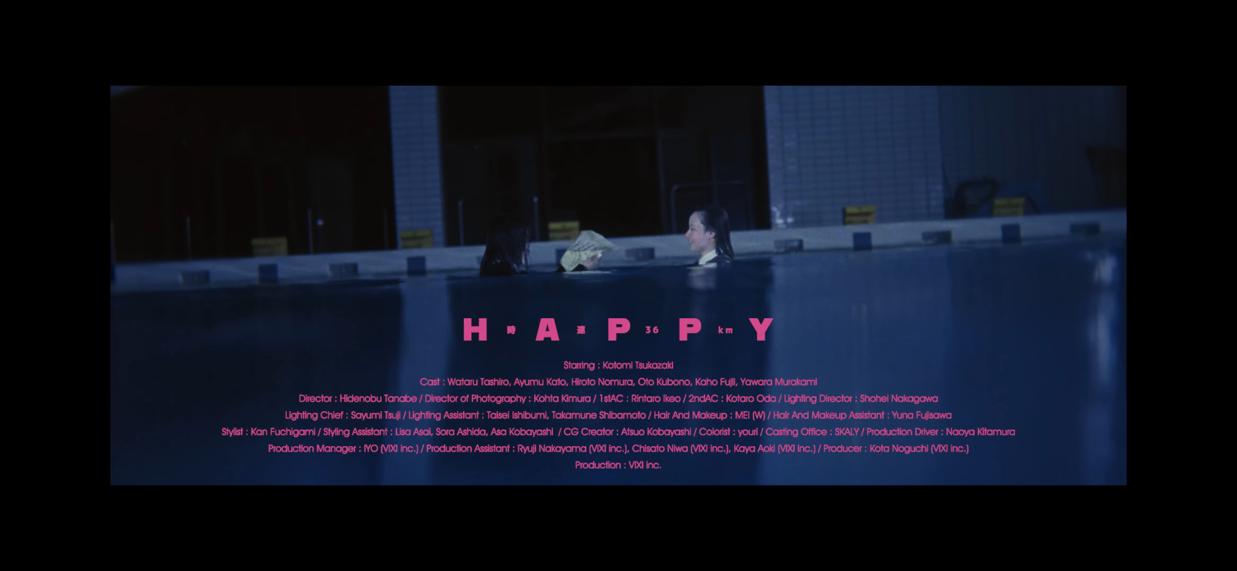 時速36km「Happy」MV